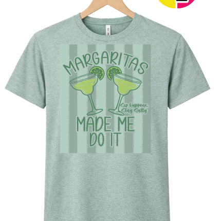Margarita's Made Me Do It Summer Tee
