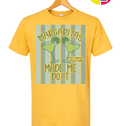 Margarita's Made Me Do It Summer Tee