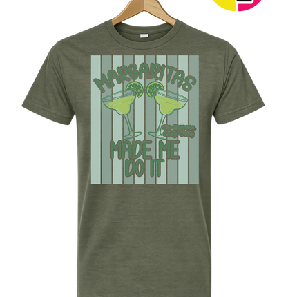 Margarita's Made Me Do It Summer Tee