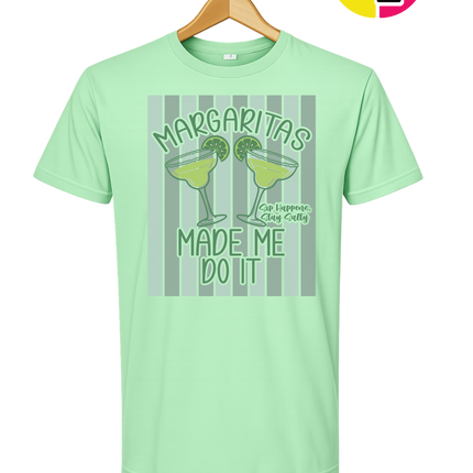 Margarita's Made Me Do It Summer Tee