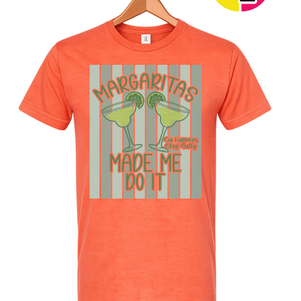 Margarita's Made Me Do It Summer Tee