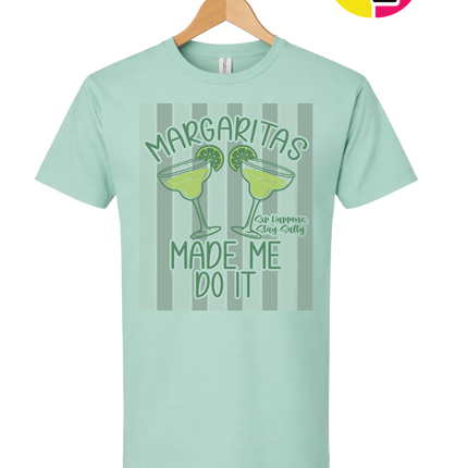 Margarita's Made Me Do It Summer Tee