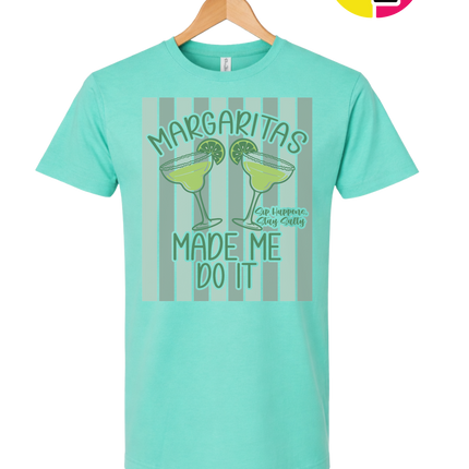Margarita's Made Me Do It Summer Tee
