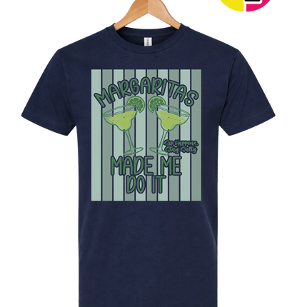 Margarita's Made Me Do It Summer Tee