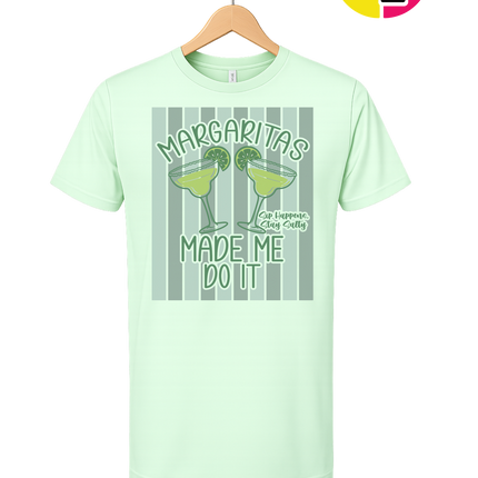 Margarita's Made Me Do It Summer Tee