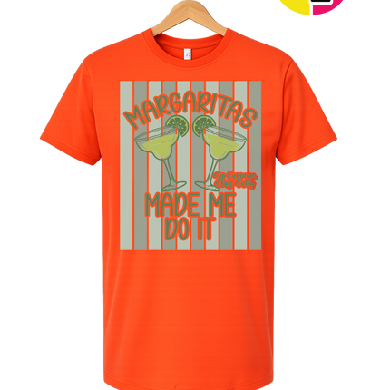 Margarita's Made Me Do It Summer Tee