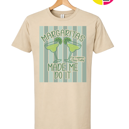 Margarita's Made Me Do It Summer Tee