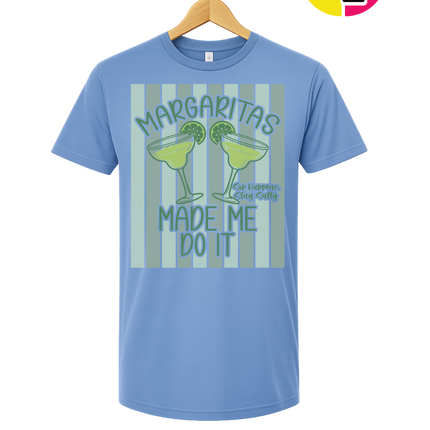 Margarita's Made Me Do It Summer Tee