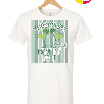 Margarita's Made Me Do It Summer Tee