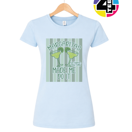 Margarita's Made Me Do It Summer Women's Tee