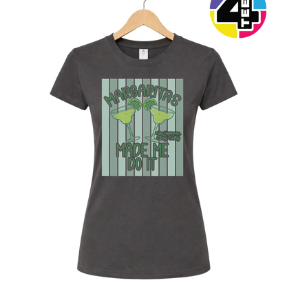 Margarita's Made Me Do It Summer Women's Tee