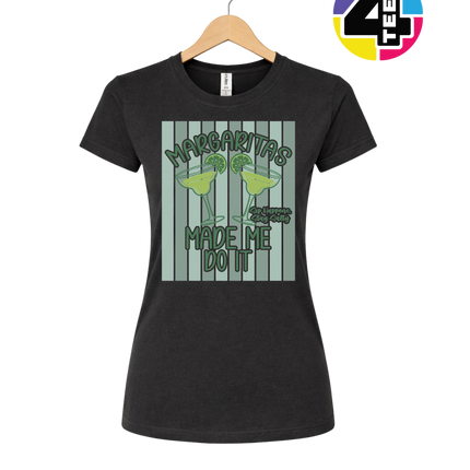 Margarita's Made Me Do It Summer Women's Tee