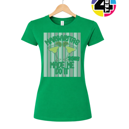 Margarita's Made Me Do It Summer Women's Tee