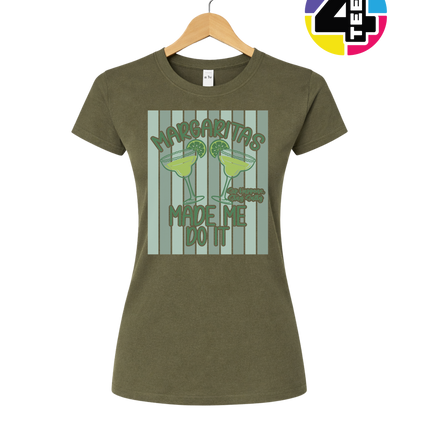 Margarita's Made Me Do It Summer Women's Tee