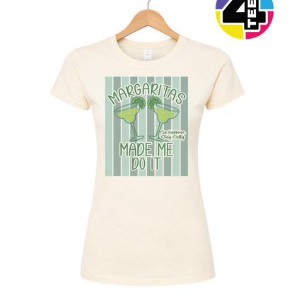 Margarita's Made Me Do It Summer Women's Tee