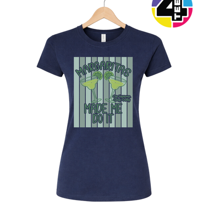 Margarita's Made Me Do It Summer Women's Tee