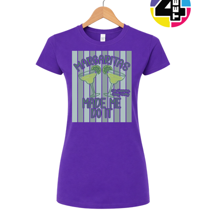 Margarita's Made Me Do It Summer Women's Tee