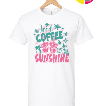 Iced Coffee And Sunshine Tee