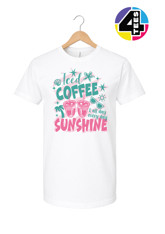 Iced Coffee And Sunshine Tee