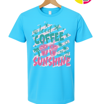 Iced Coffee And Sunshine Tee