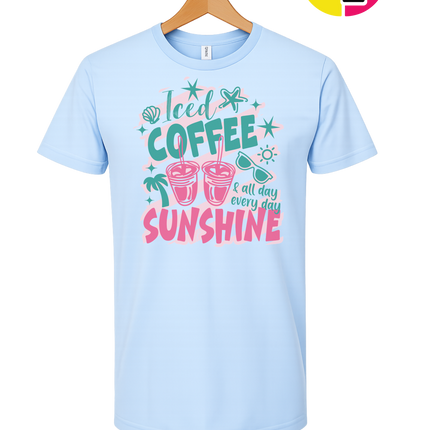 Iced Coffee And Sunshine Tee