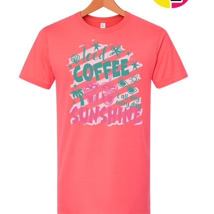 Iced Coffee And Sunshine Tee