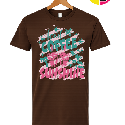 Iced Coffee And Sunshine Tee