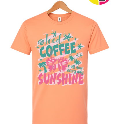 Iced Coffee And Sunshine Tee
