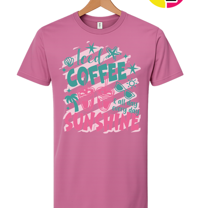 Iced Coffee And Sunshine Tee