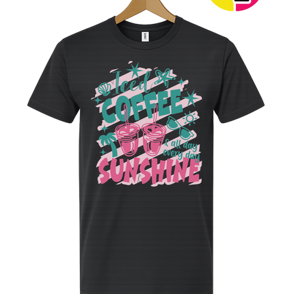 Iced Coffee And Sunshine Tee