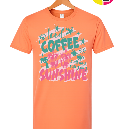 Iced Coffee And Sunshine Tee