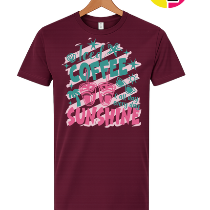 Iced Coffee And Sunshine Tee
