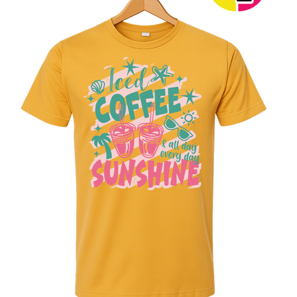 Iced Coffee And Sunshine Tee