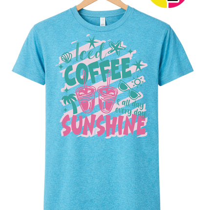Iced Coffee And Sunshine Tee