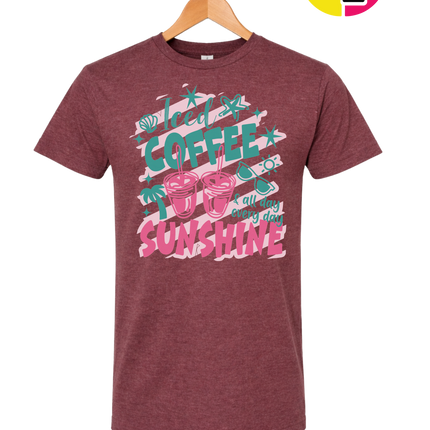 Iced Coffee And Sunshine Tee
