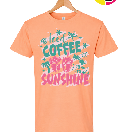 Iced Coffee And Sunshine Tee