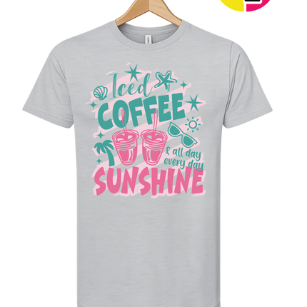 Iced Coffee And Sunshine Tee