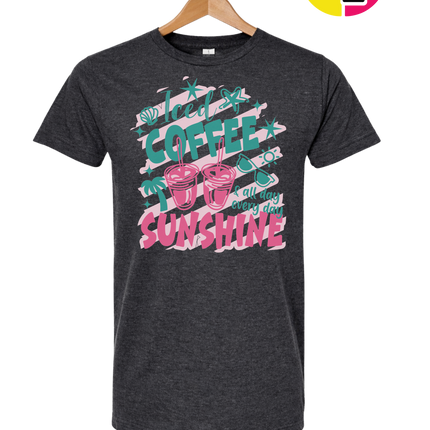 Iced Coffee And Sunshine Tee