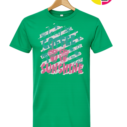 Iced Coffee And Sunshine Tee