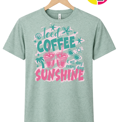 Iced Coffee And Sunshine Tee