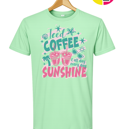 Iced Coffee And Sunshine Tee