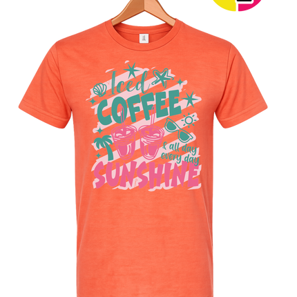 Iced Coffee And Sunshine Tee