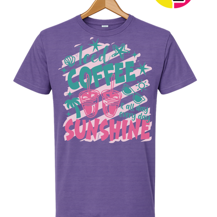 Iced Coffee And Sunshine Tee