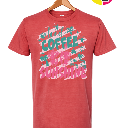 Iced Coffee And Sunshine Tee