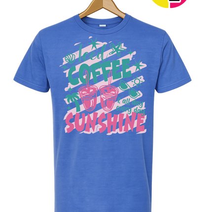 Iced Coffee And Sunshine Tee