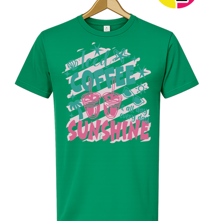 Iced Coffee And Sunshine Tee