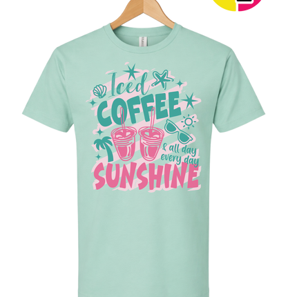 Iced Coffee And Sunshine Tee