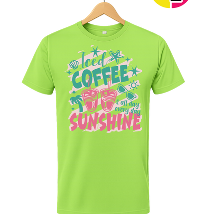Iced Coffee And Sunshine Tee