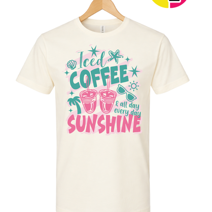 Iced Coffee And Sunshine Tee