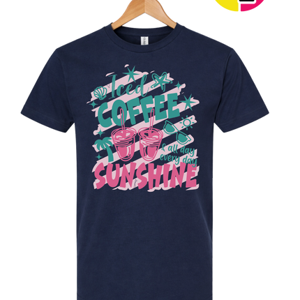 Iced Coffee And Sunshine Tee